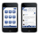 Facebook iPhone's application by hamzahamo