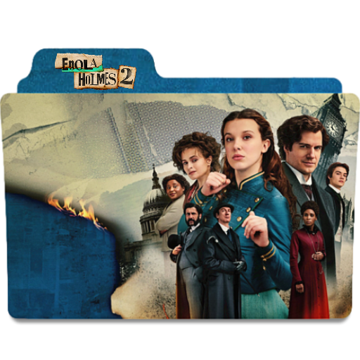 Enola Holmes 2 2022 folder icon by fares666 on DeviantArt