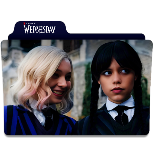 Wednesday 2 Icon Wednesday folder icon by fares666 on DeviantArt