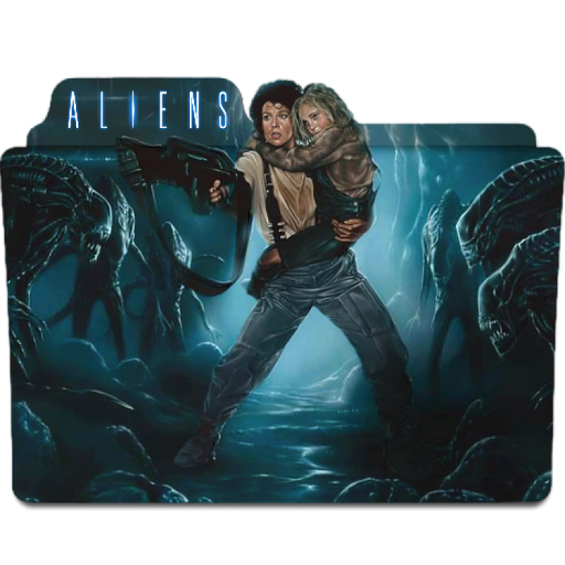 Alien Collection Icon Folder Aliens (1986) Folder Icon by fares666 on DeviantArt