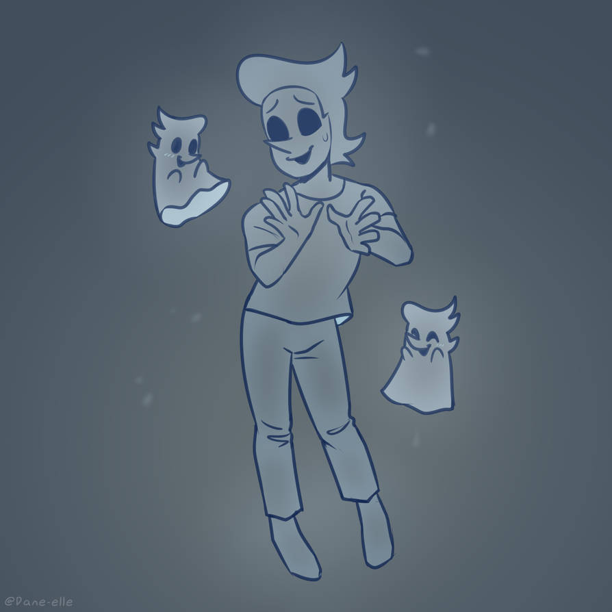 Spammy Character ghost Spammy by Dane-elle on DeviantArt
