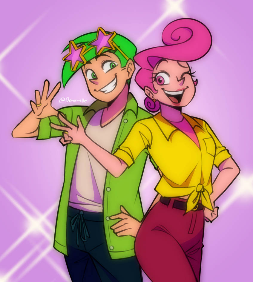 Cosmo85 Cosmo And Wanda by Dane-elle on DeviantArt
