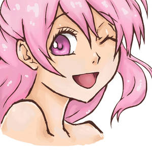 Pink Anime Girl by kawaiiusagi23 Pink Anime Girl by kawaiiusagi23