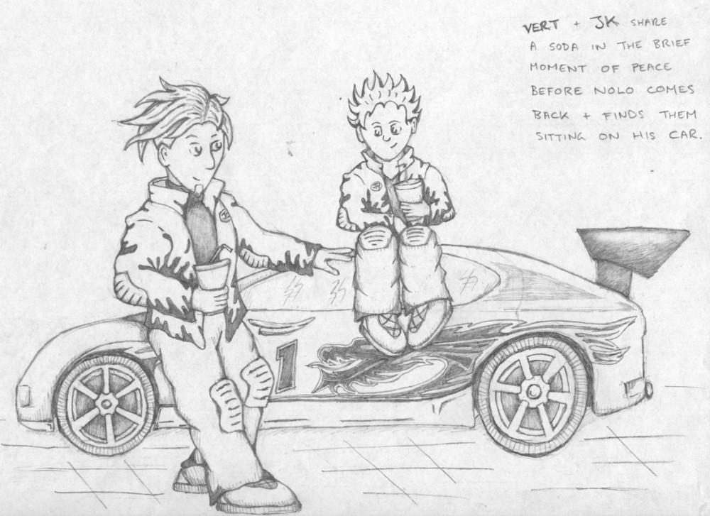 Vert Bus Acceleracers Acceleracers: Vert and JK by rakiekeig on DeviantArt