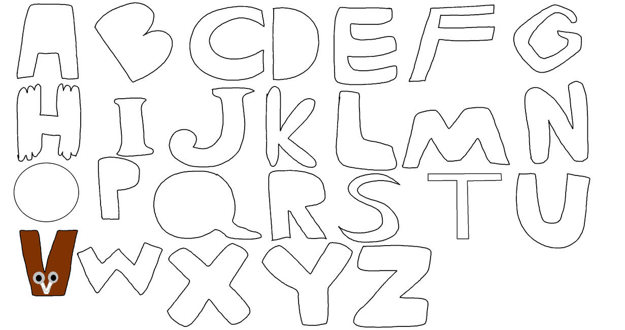 Me As A Alphabet Lore Letter. by Victorisbest2 on DeviantArt