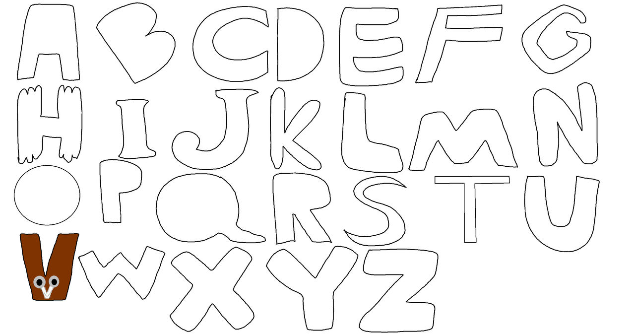 Me As A Alphabet Lore Letter. by Victorisbest2 on DeviantArt