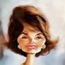 Jacqueline Onassis Caricature