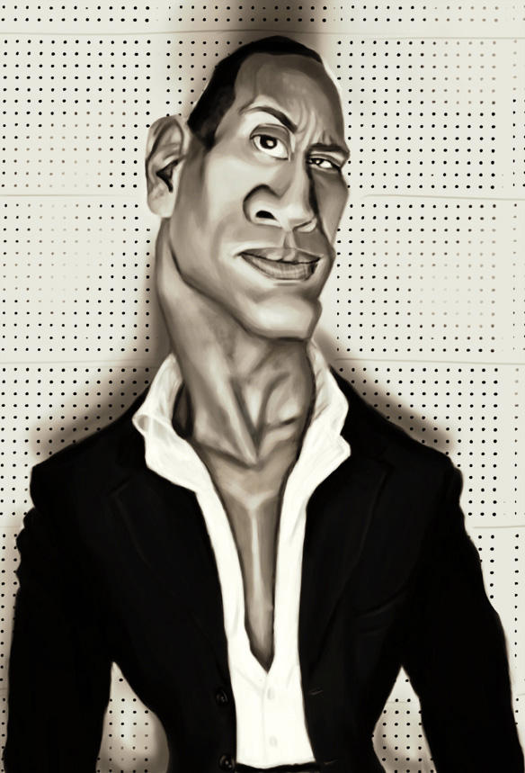 Dwayne Johnson by DoodleArtStudios on DeviantArt