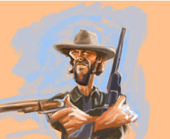 Clint Eastwood Sketch