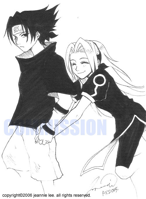 Commission: Sasuke and Sakura