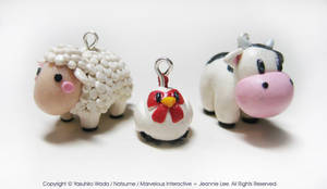 Harvest Moon Charms