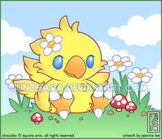 2009 Chocobo Button Art