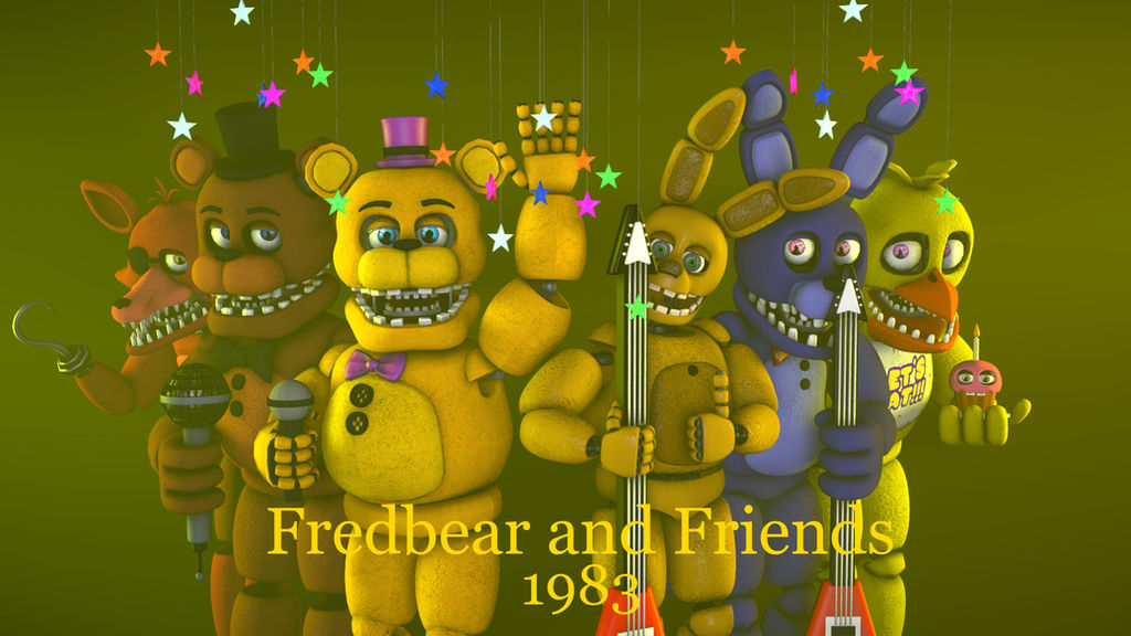 Fredbear and Friends (AU) Map by RomaxioTheFNaFfan on DeviantArt