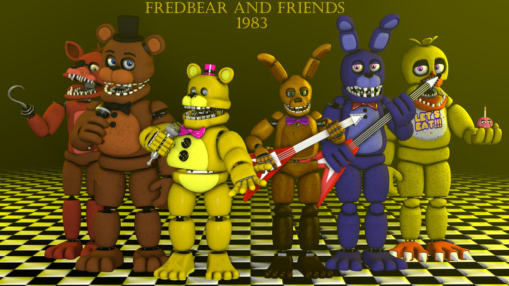 Fredbear and Friends, since 1983 : r/fivenightsatfreddys