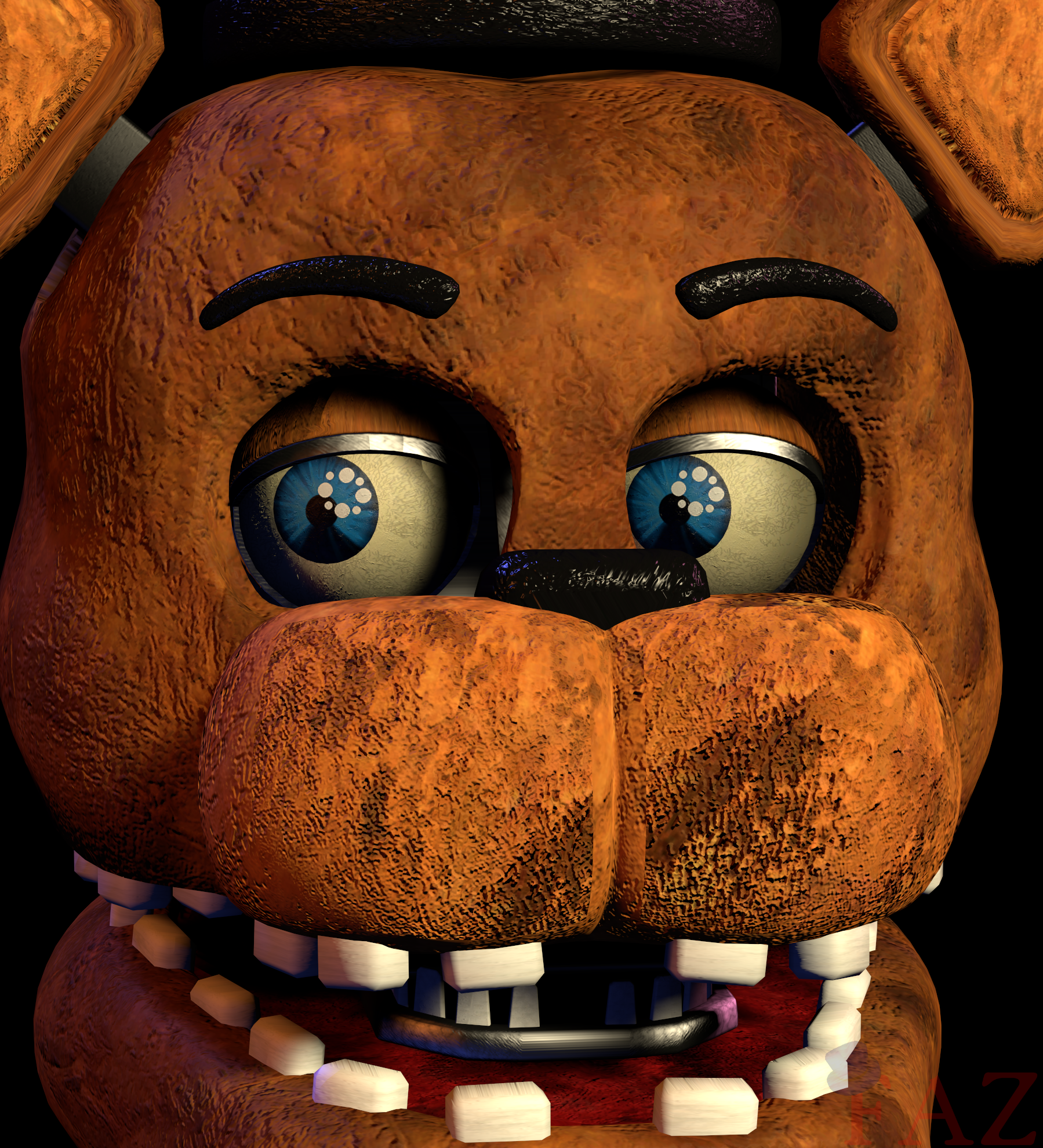 Freddy Fazbear fnaf 1 icon (REMAKE) by zueiroooooooooooo on DeviantArt