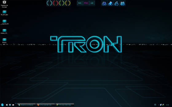 Tron  Legacy Desktop 2