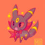 Umbreon Key Charm Design