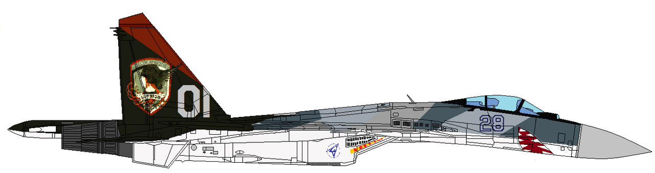 Su-35S Flanker-E Razgriz