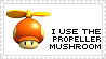Propeller Mushroom Stamp by YoungLink19