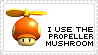 Propeller Mushroom Stamp