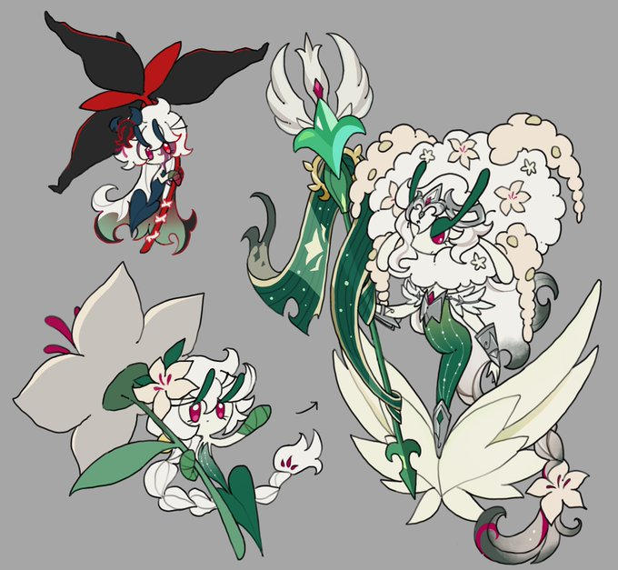 Florges Style Floette, Florges (???????????? Form) by luiscjgu on DeviantArt