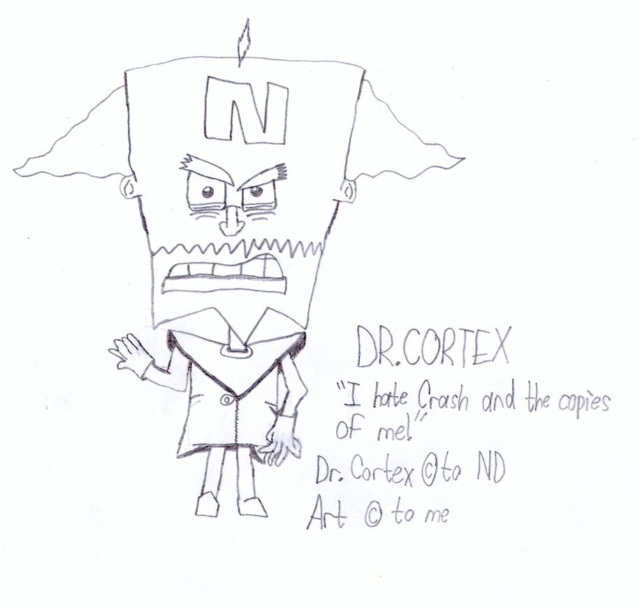 Dr. Cortex- sketch by cortexcan on DeviantArt