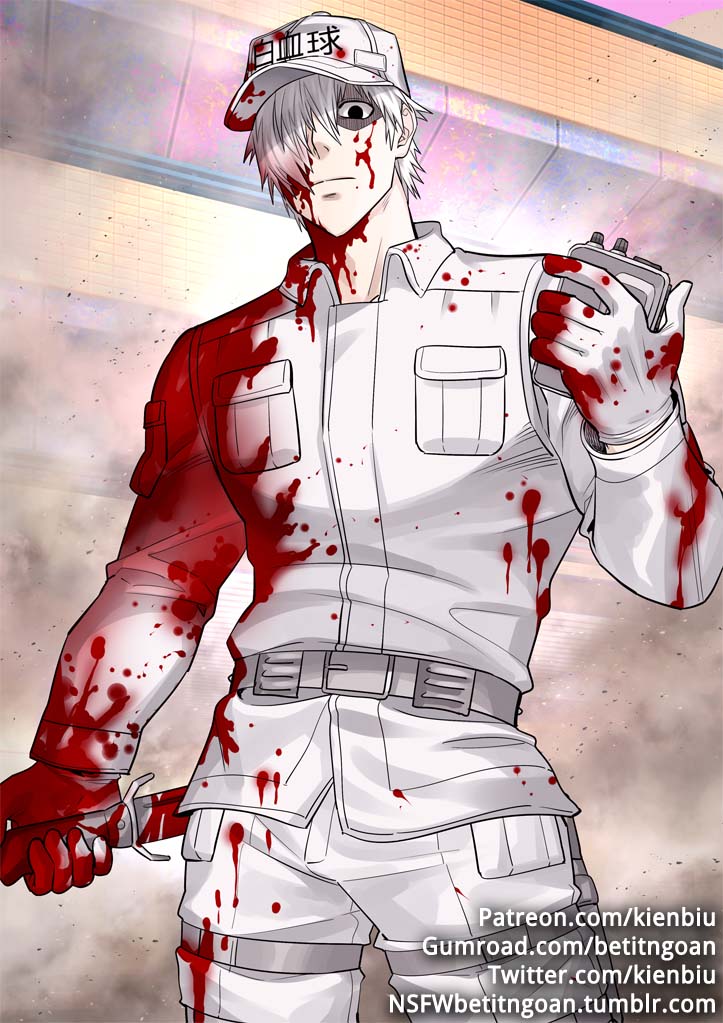 Cells At Work! - White Blood Cell by KrystalSxxx on DeviantArt