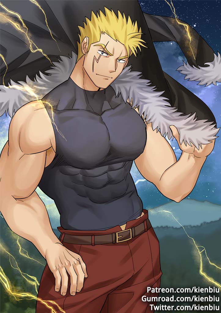 Laxus By Kien Biu On Deviantart Laxus By Kien Biu On Deviantart