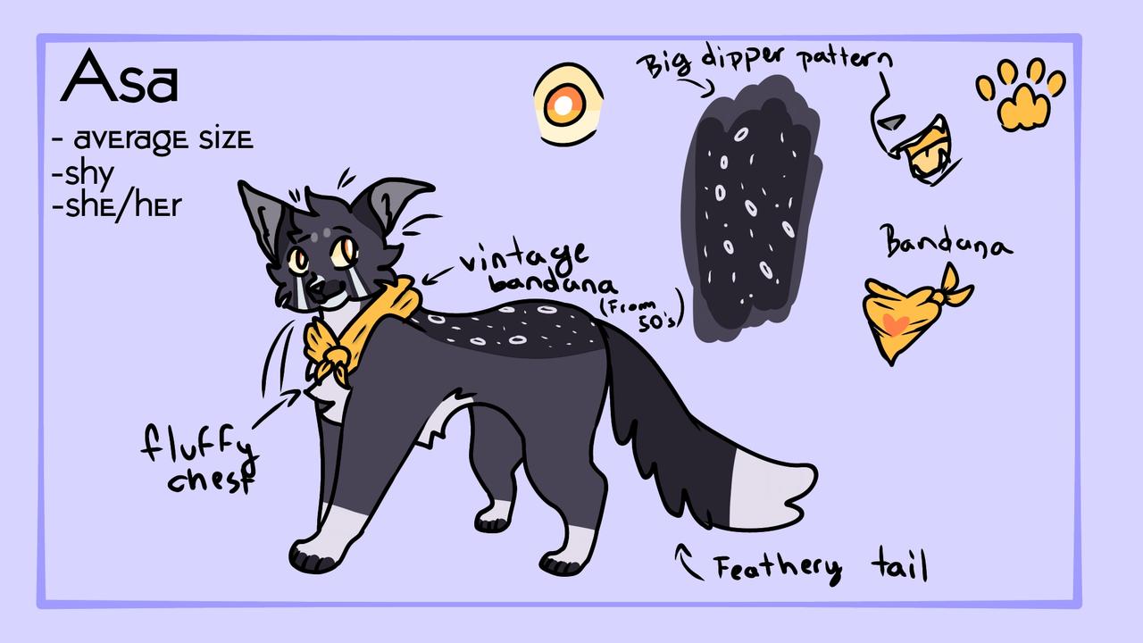 Asa character sheet by BluJaay on DeviantArt