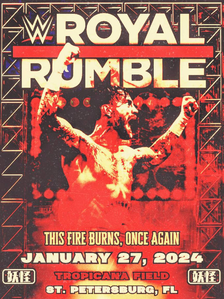 WWE ROYAL RUMBLE 2024 POSTER by yokaibydesign on DeviantArt