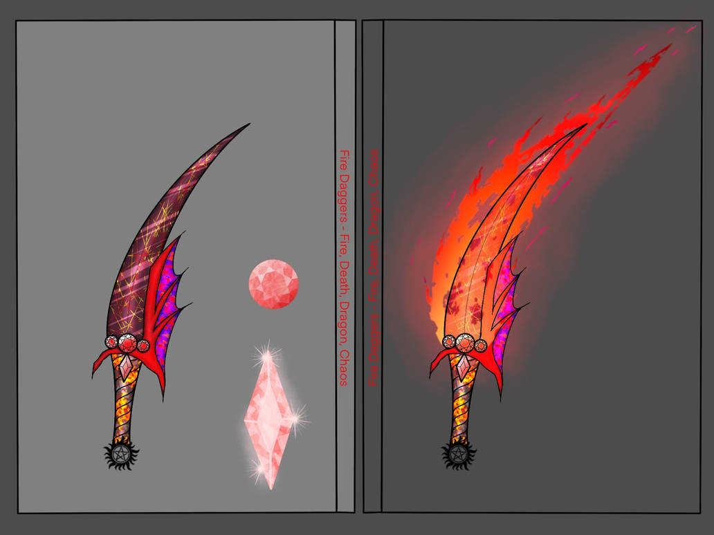 Fire Dagger by Red-Dragon888 on DeviantArt