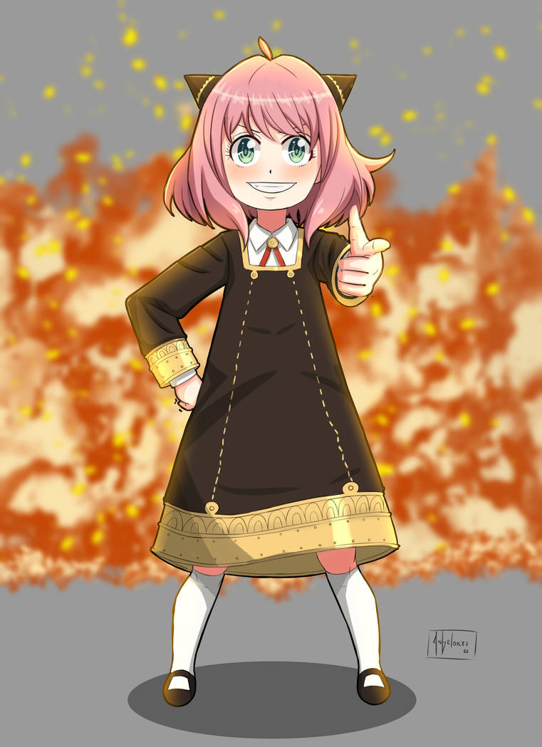 Anya Forger by angelox27 on DeviantArt