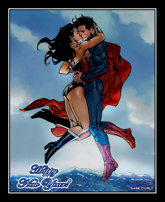 Superman and Wonder Woman - Starts A New Year