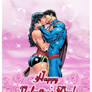 Superman and Wonder Woman - Happy Valentine s Day!