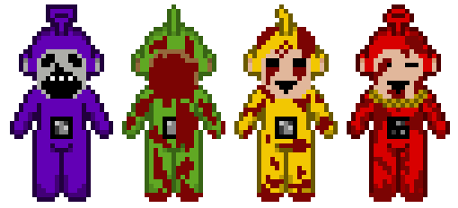 Slendytubbies: Accurate 2D Sprites by PugBrownies on DeviantArt