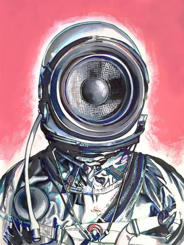 Retro Future Astronaut