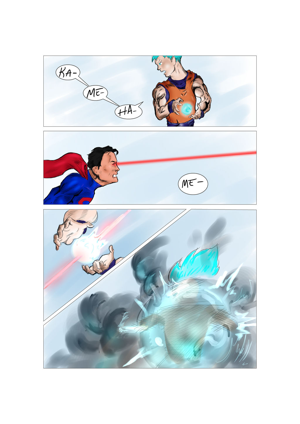 Superman Vs. Goku 7