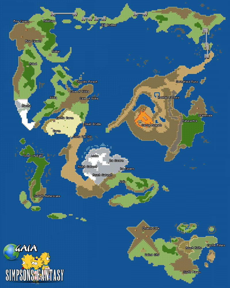 SimpFant: Gaia World Map Beta