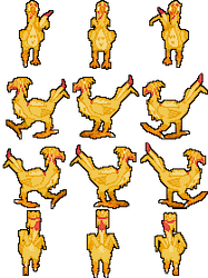 Bloodchick Sprite sheet