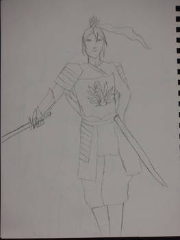 Peacock clan sketch