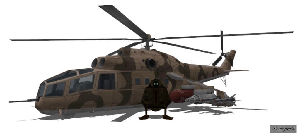 Mi-24A from MGS PW DL MMD by Hourglass60 on DeviantArt