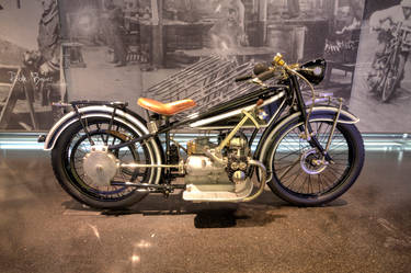 A Old BMW Bike