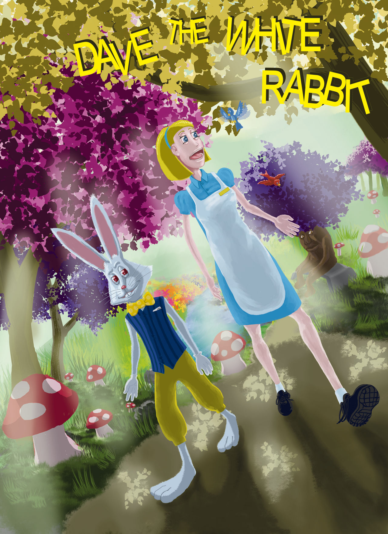 Dave The White Rabbit by JRCoker on DeviantArt