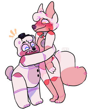 smol bear loves his bf