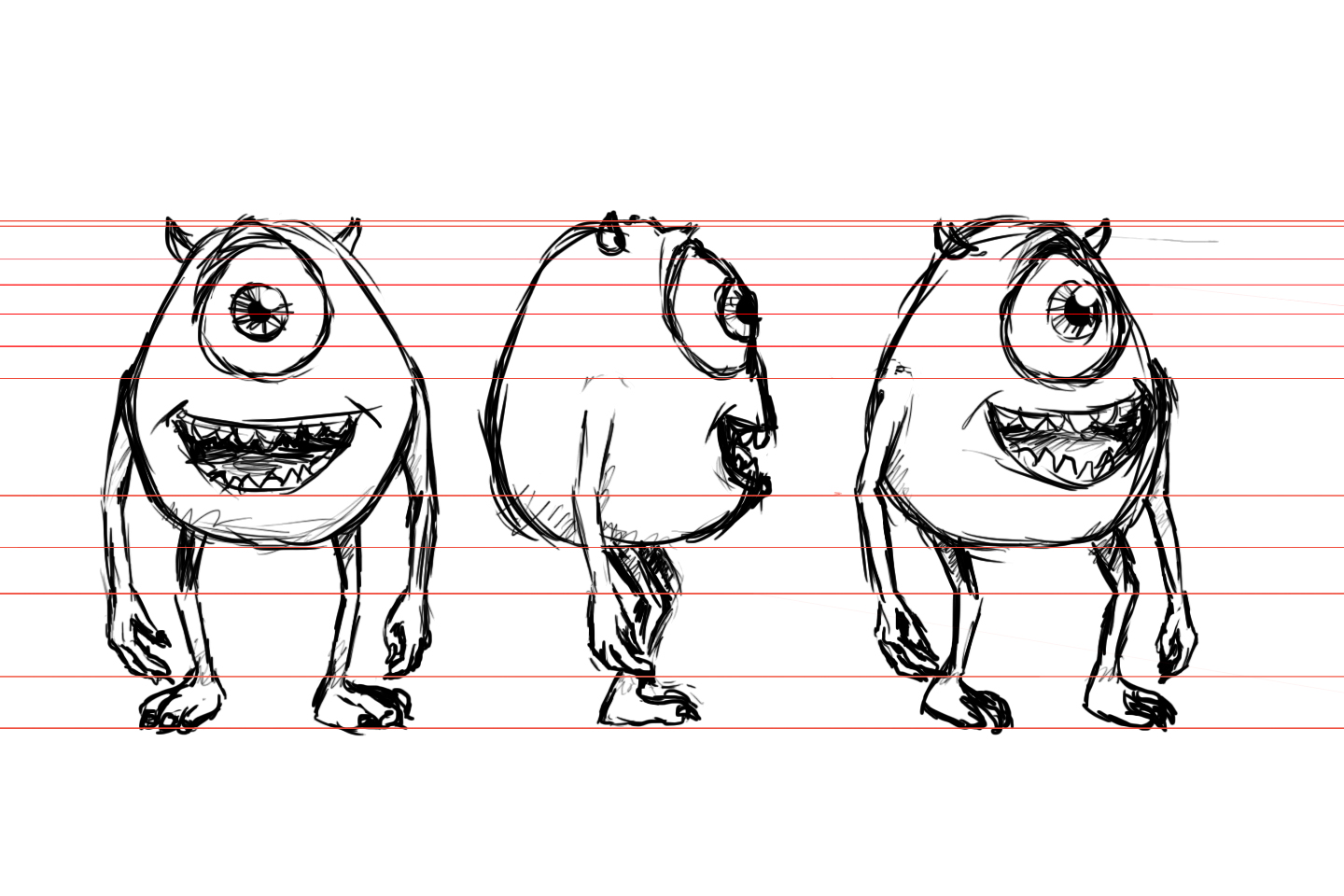 Boo Boo model Sheet