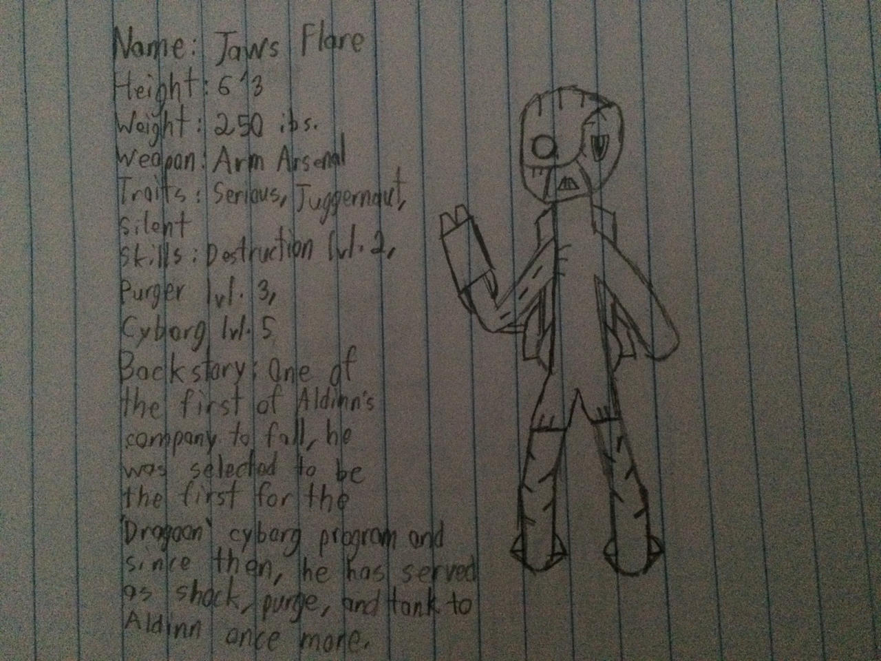 Jaws, Cyborg Commander by Zeretg on DeviantArt