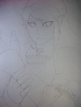 Lineart - Link: Hyrule Warriors