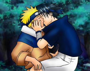 Naruto - Boys, A Kiss Between