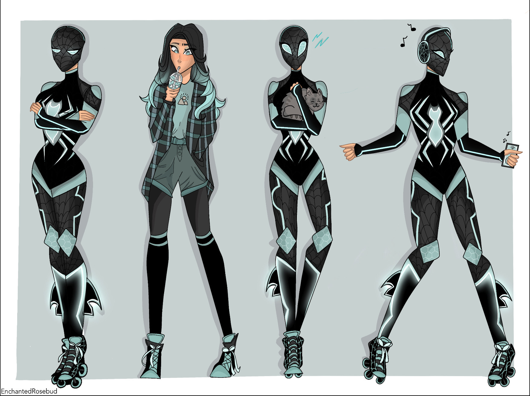 Spidersona by Emselada  Spider art, Spider costume, Spiderman artwork