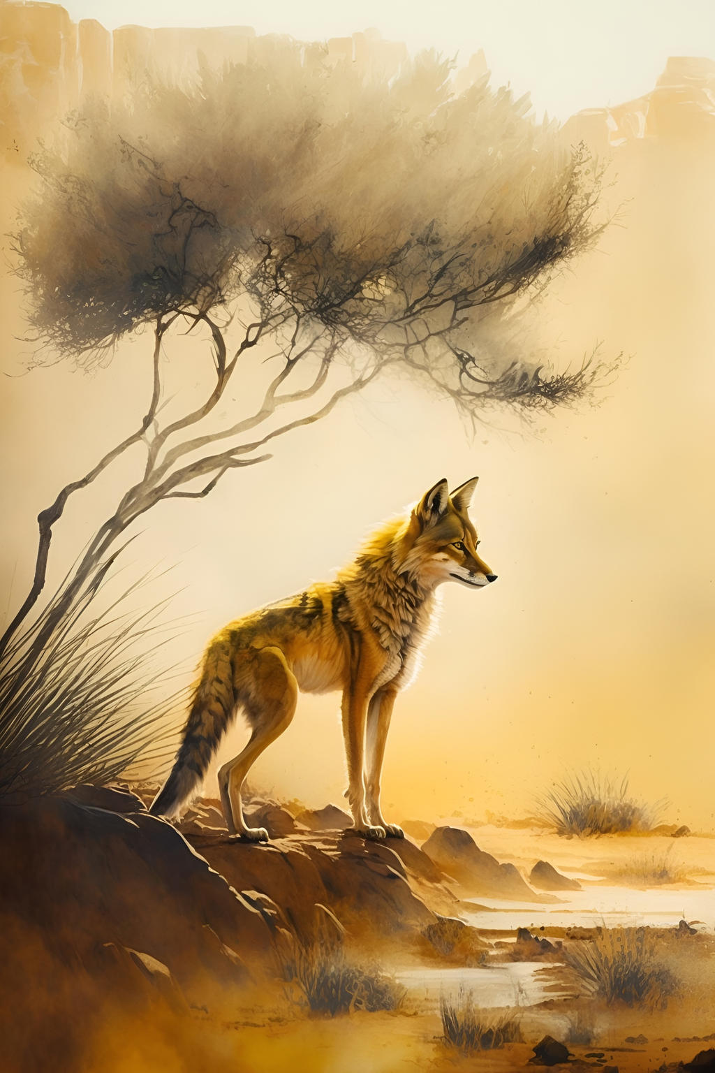 African Golden Wolf - World of Wild Wonders by WoWWonders on DeviantArt